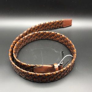 Tasso Elba Genuine Bonded Leather Belt